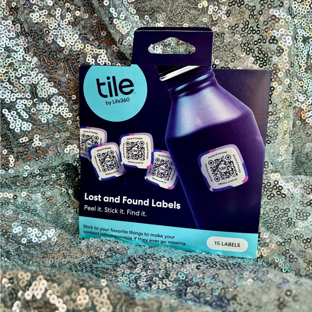 Tile by Life360 Lost & Found Labels 15 ct